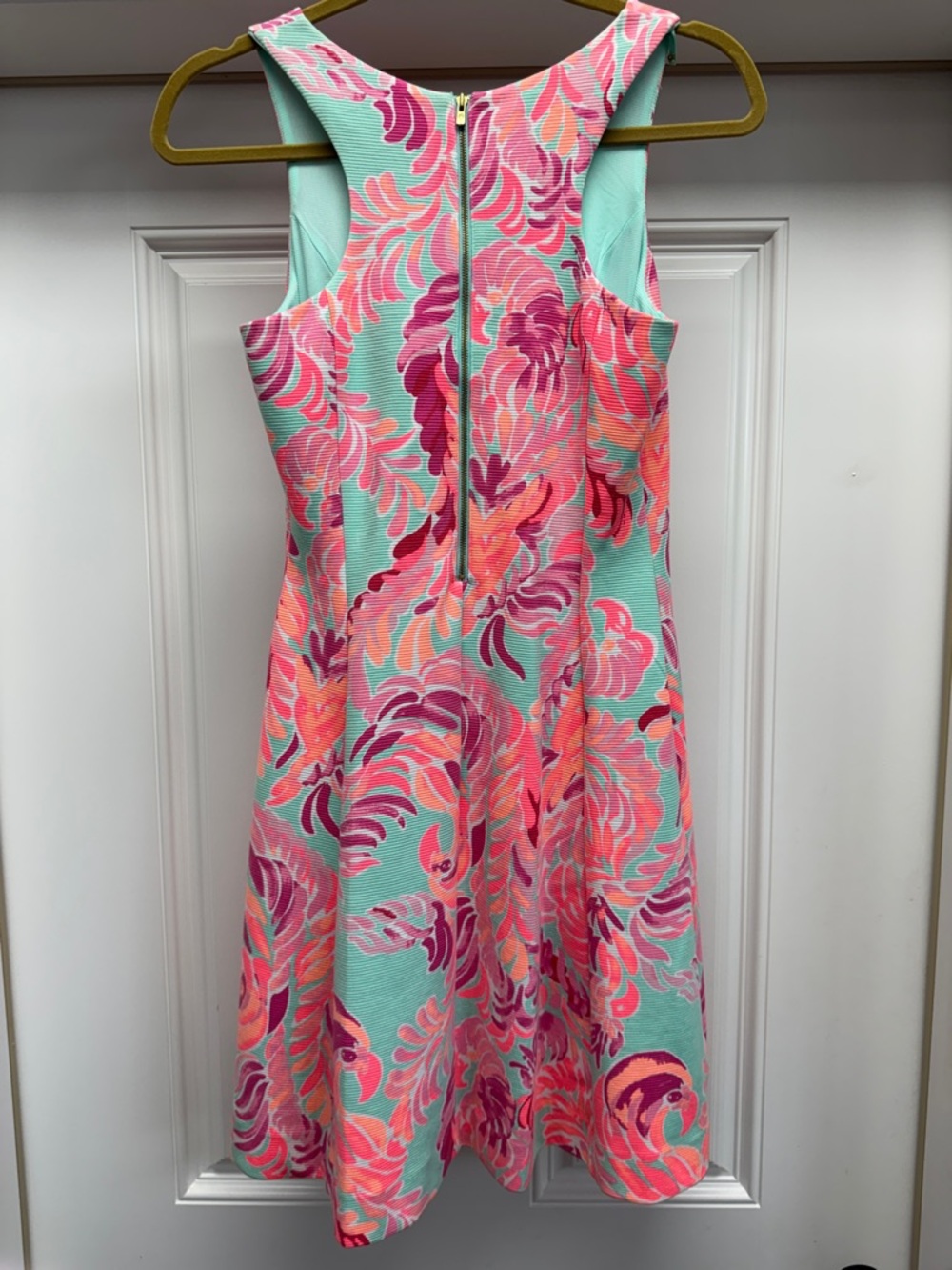 Lilly Pulitzer Cove Poolside Blue Love Birds Dress - Picture 8 of 9